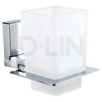 Стакан для ванной D-Lin 330 D210330   Белый, Хром