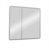 MIRSANT ARENA 80 зеркало-шкаф с подсветкой (800х800)
