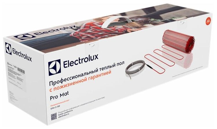 Мат ELECTROLUX EPM 2-150-2,5 (комплект теплого пола)