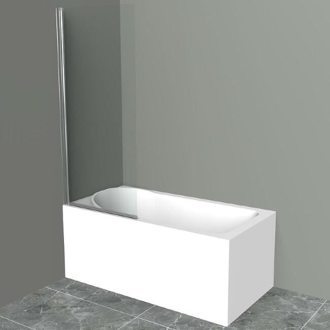Шторка на ванну BelBagno UNO-V-1-70/150-C-Cr купить в Москве по цене 12 900 руб.