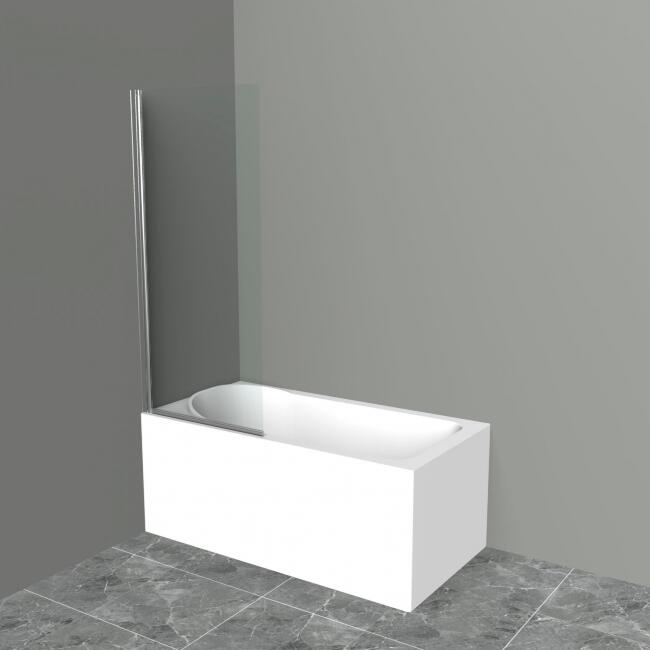 Шторка на ванну BelBagno UNO-V-1-70/150-C-Cr купить в Москве по цене 12 900 руб.