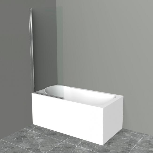 Шторка на ванну BelBagno UNO-V-1-70/150-C-Cr купить в Москве по цене 12 900 руб.