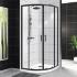 Душевой уголок BelBagno UNO-195-R-2-100-C-NERO
