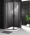 Душевой уголок BelBagno UNO-195-R-2-100-C-NERO