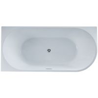 Ванна акриловая Vincea VBT-402-1700L, 1700*800*580, цвет белый, левая, слив-перелив в комплекте, хро