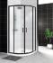Душевой уголок BelBagno UNO-195-R-2-90-P-NERO