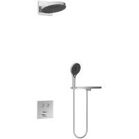 Душевой комплект VINCEA VSFW-4I211RCH встраиваемый, двухрежимный, хром