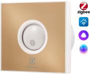 Вентилятор вытяжной серии Rainbow EAFR-100T beige с таймером