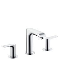 Смеситель для умывальника на три отверстия HANSGROHE MetrisWTA 31083000