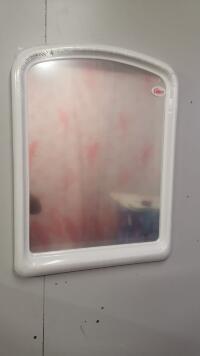 Зеркало LIDER пластик розовый 60х45