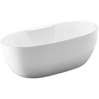 Ванна акриловая Vincea VBT-405B-1700, 1700*800*580, цвет белый, щелевой перелив, слив хром, , шт