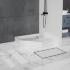 Акриловый поддон 90х90 BelBagno TRAY-BB-P-90-15-W с сифоном