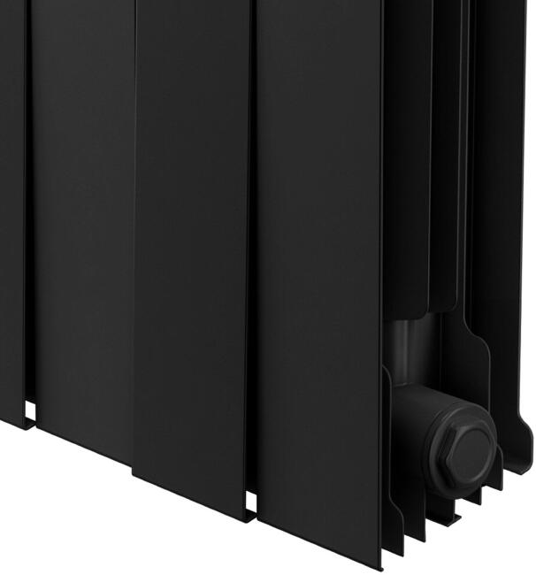Радиатор Royal Thermo PianoForte 500 Noir Sable - 12 секц. RTPNNS50012 купить в Москве по цене 20 640 руб.