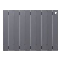 Радиатор Royal Thermo PianoForte 500 Silver Satin - 10 секц.  RTPNSS50010