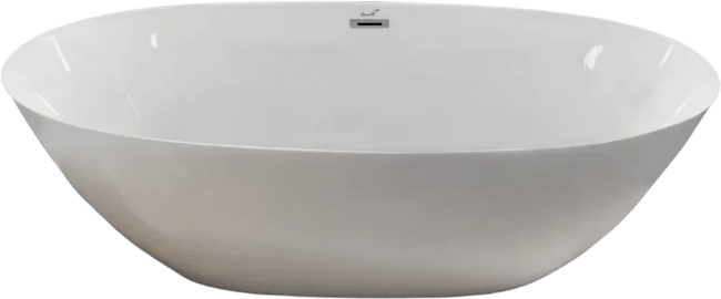 Акриловая ванна Cerutti Spa GRETA170 170x80 см, отдельностоящая, белая, овальная, с каркасом, со сливом-переливом, с донным клапаном, объем 280 л., с антискользящим покрытием купить в Москве по цене 0 руб.