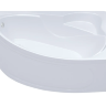 Акриловая ванна ассиметричная DAVINCI Blanca L 150х100х62 с каркасом без экрана левая