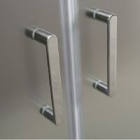 Душевая дверь BelBagno Unique 180х190 UNIQUE-BF-2-150/180-P-Cr профиль Хром стекло рифленое