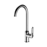 Смеситель для кухни HAIBA HB70825, нержавеющая сталь, хром