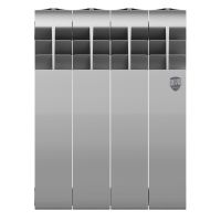 Радиатор Royal Thermo BiLiner 350 /Silver Satin - 4 секц.  RTBSS35004