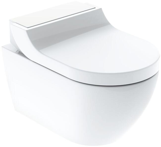 Унитаз подвесной Geberit AquaClean tuma classic белый, овальный, 36x55.3 см + ершик напольный в подарок купить в Москве по цене 220 870 руб.