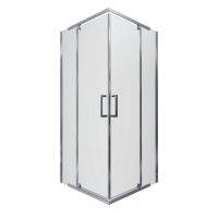 Душевая ширма TRITON Каппа-Хром 90х90 квадрат/2 места/КС95 М1/КС95 М2