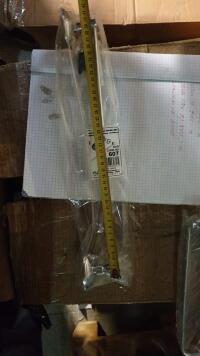 Полотенцедержатель одинарный Труба 43 см LIDER 607