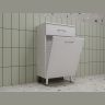 Комод Style Line Эко Стандарт ТН 50 АА00-000042 с бельевой корзиной Белый глянцевый