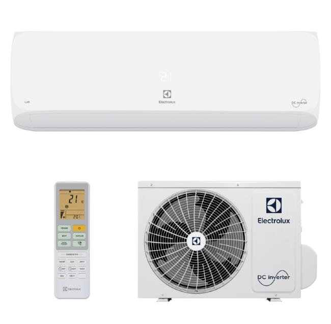Сплит-система инверторного типа Electrolux Loft DC EACS/I-07HAL/N8 комплект купить в Москве по цене 39 490 руб.