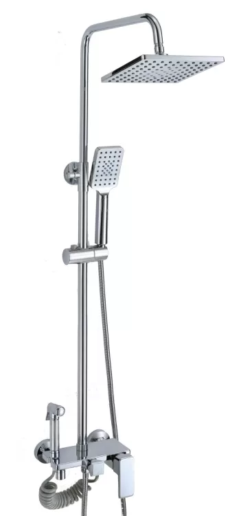 Душевая стойка с биде Savol S-600708D хром