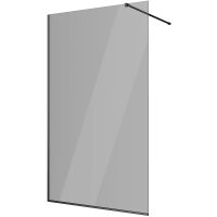 Душевая стенка SKY BLACK 1000 тонированное стекло