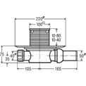 Сифон для душа трап с сухим затвором VIEGA Trap 49362 583217 Stainless steel / dull купить в Москве по цене 4 667 руб.