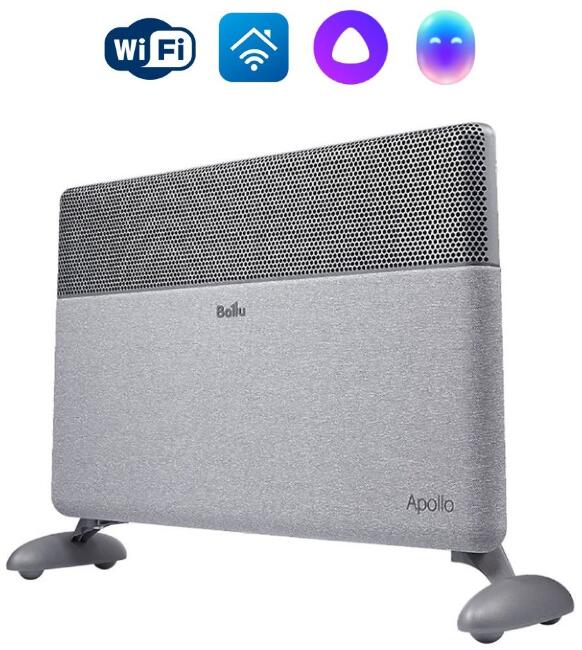 Конвектор электрический Ballu Apollo digital INVERTER Moon Gray BEC/ATI-2501 купить в Москве по цене 19 590 руб.