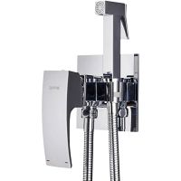 Смеситель с гигиеническим душем Gappo G7207-1 хром