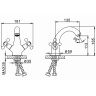 Смеситель для раковины Frap F1019-4