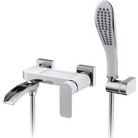 Смеситель для ванны Gappo G3248-8 белый/хром