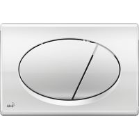 Клавиша смыва Alcaplast Basic M71 Хром глянцевый