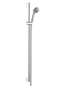 Душевой гарнитур GROHE Vitalio Art 100, 1 режим струи, душевая штанга 600 мм, 9,5 л/мин, хром (27729000)