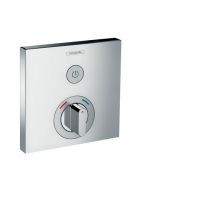 Внешняя часть смесителя для душа hansgrohe ShowerSelect скрытого монтажа на 1 потребителя 15767000, хром