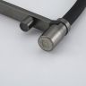 Смеситель для кухни с гибким изливом Gappo G4395-59 оружейная сталь