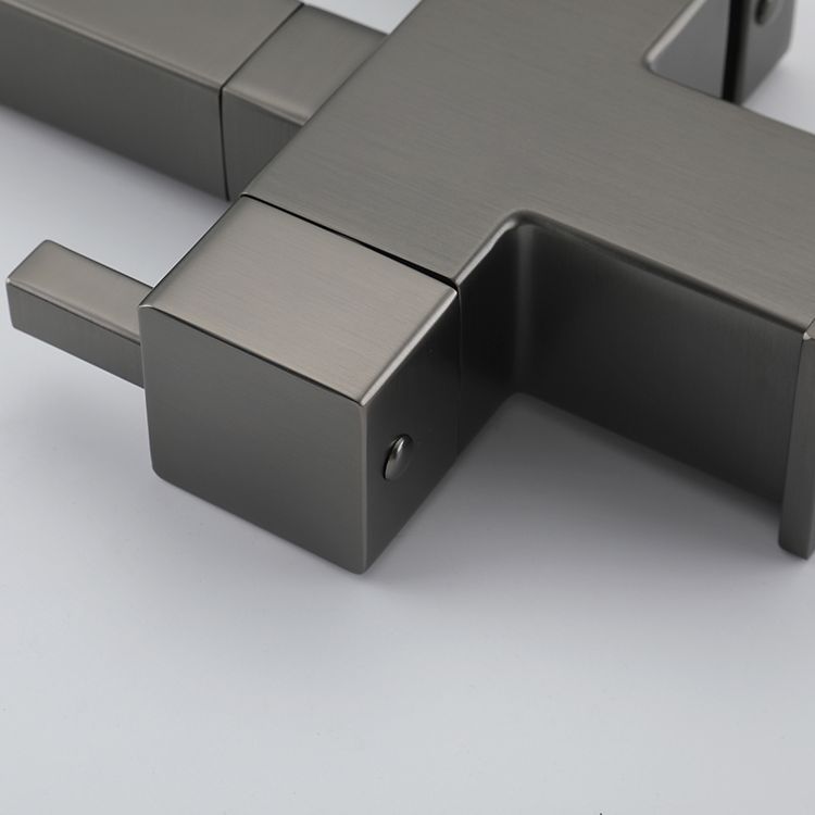 Смеситель для кухни с гибким изливом Gappo G4395-59 оружейная сталь