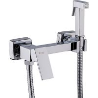 Смеситель с гигиеническим душем Frap F7504 хром