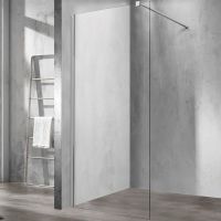 Душевая перегородка VINCEA Walk-In VSW-1H700CL, 700*2000, хром, стекло прозрачное