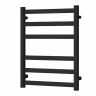 Полотенцесушитель водяной Point Меркурий PN83156B П6 500x600, черный