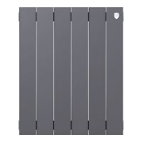 Радиатор Royal Thermo PianoForte 500 Silver Satin - 6 секц.  RTPNSS50006