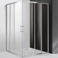 Душевой уголок Cezares Molveno AH-22 120х110 MOLVENO-AH-22-120/110-C-Cr-IV профиль Хром стекло прозр