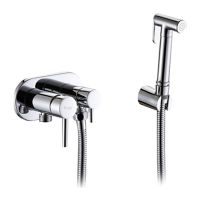 Смеситель с гигиеническим душем Frap F7508 хром