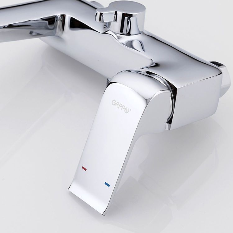 Смеситель для ванны Gappo G3250-8 хром